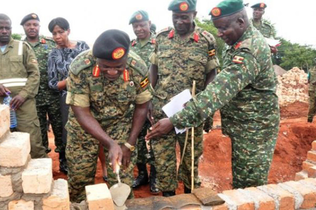 UPDF engineering brigade starts work on Jinja Hospital ICU updf-brigade