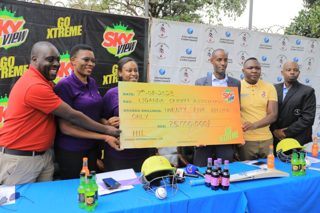 Sky View soda pours support into Boys’ Schools Cricket Week in Jinja
