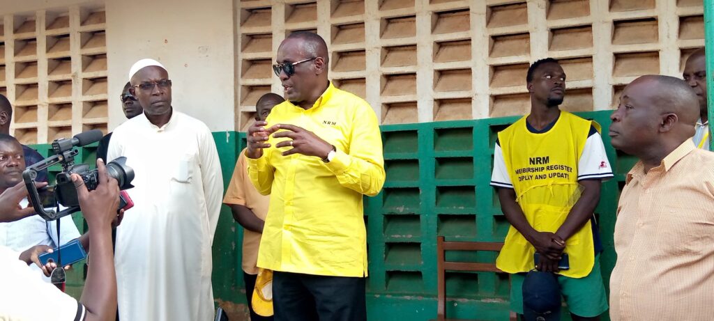 NRM vice chairman Mukula oversees Busoga region registration update