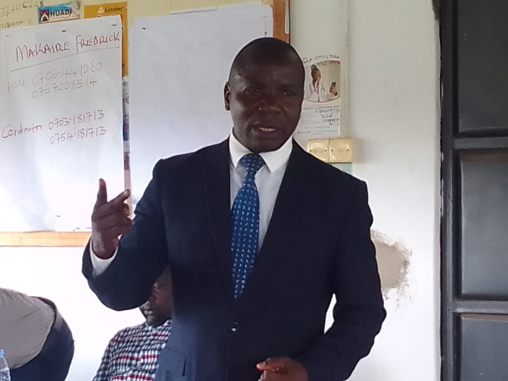 Bugweri MP aspirant Makaire roots for health insurance