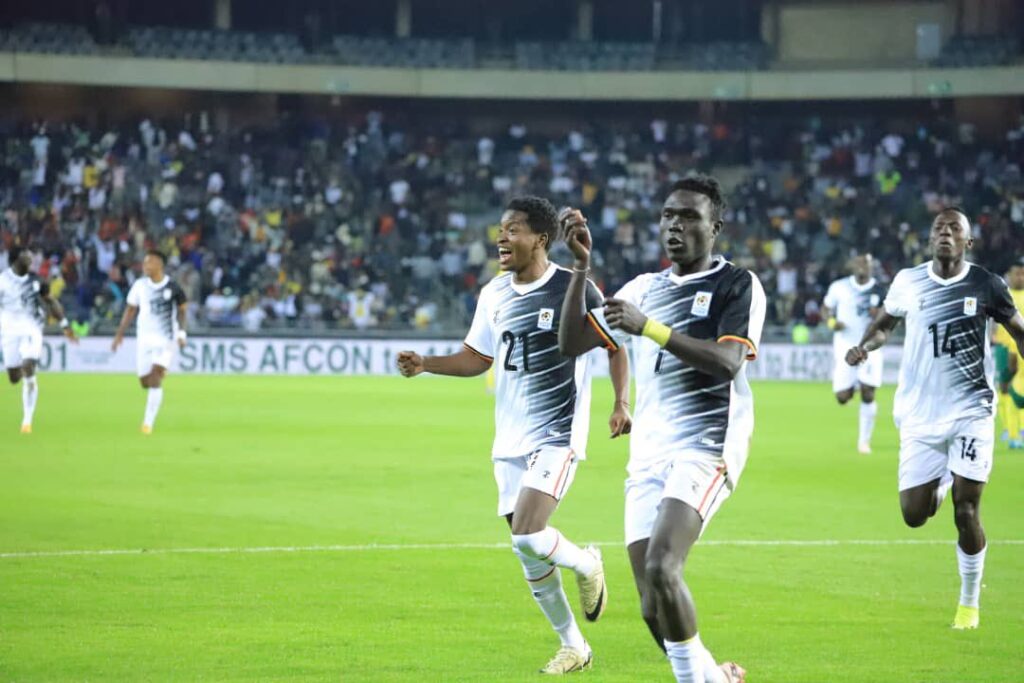 South Africa steal a point from Uganda in dramatic late equalizer
