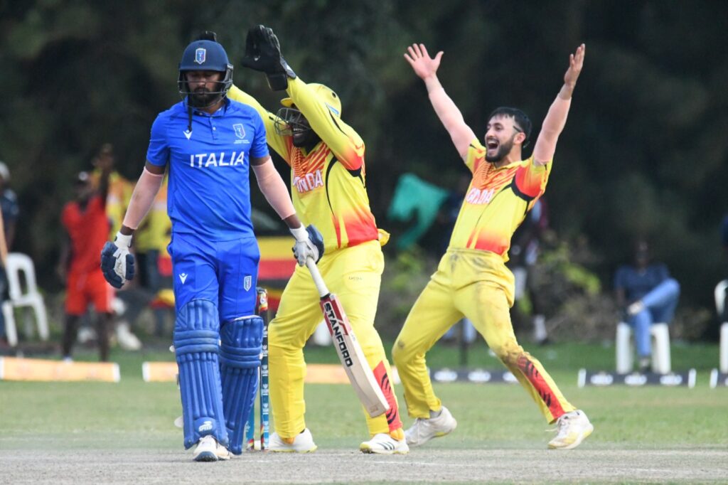 Cricket Cranes take down Italy to top the Challenge League B table