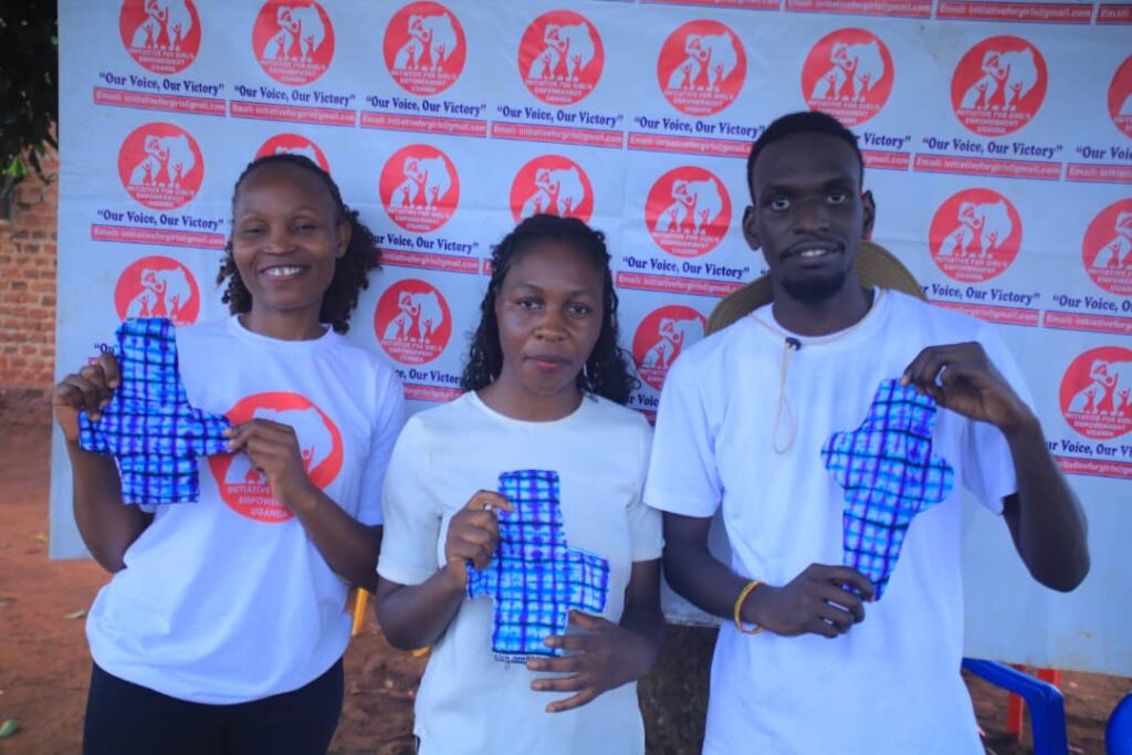 Initiative For Girls Empowerment Uganda ventures into teaching girl-child reusable sanitary pads production