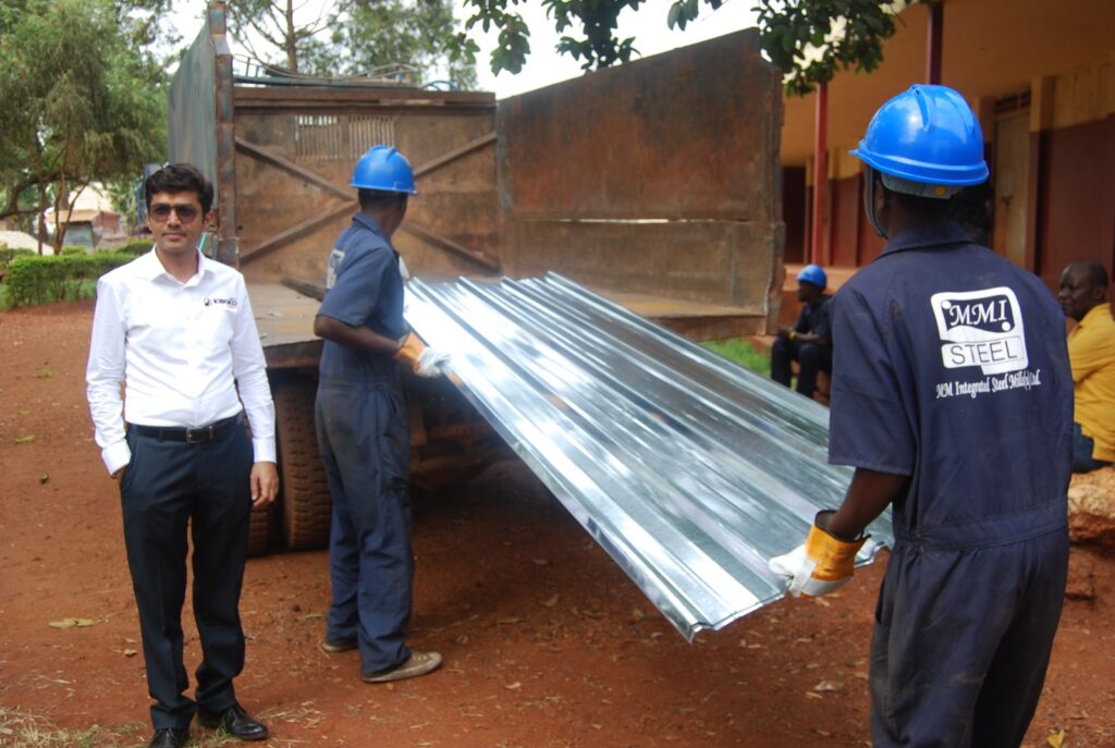 MMI partners with Seva International to eliminate asbestos from Jinja schools